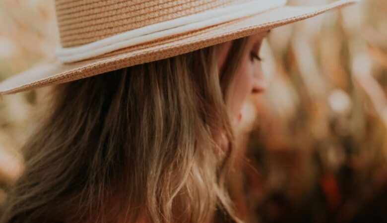 Single Woman in field